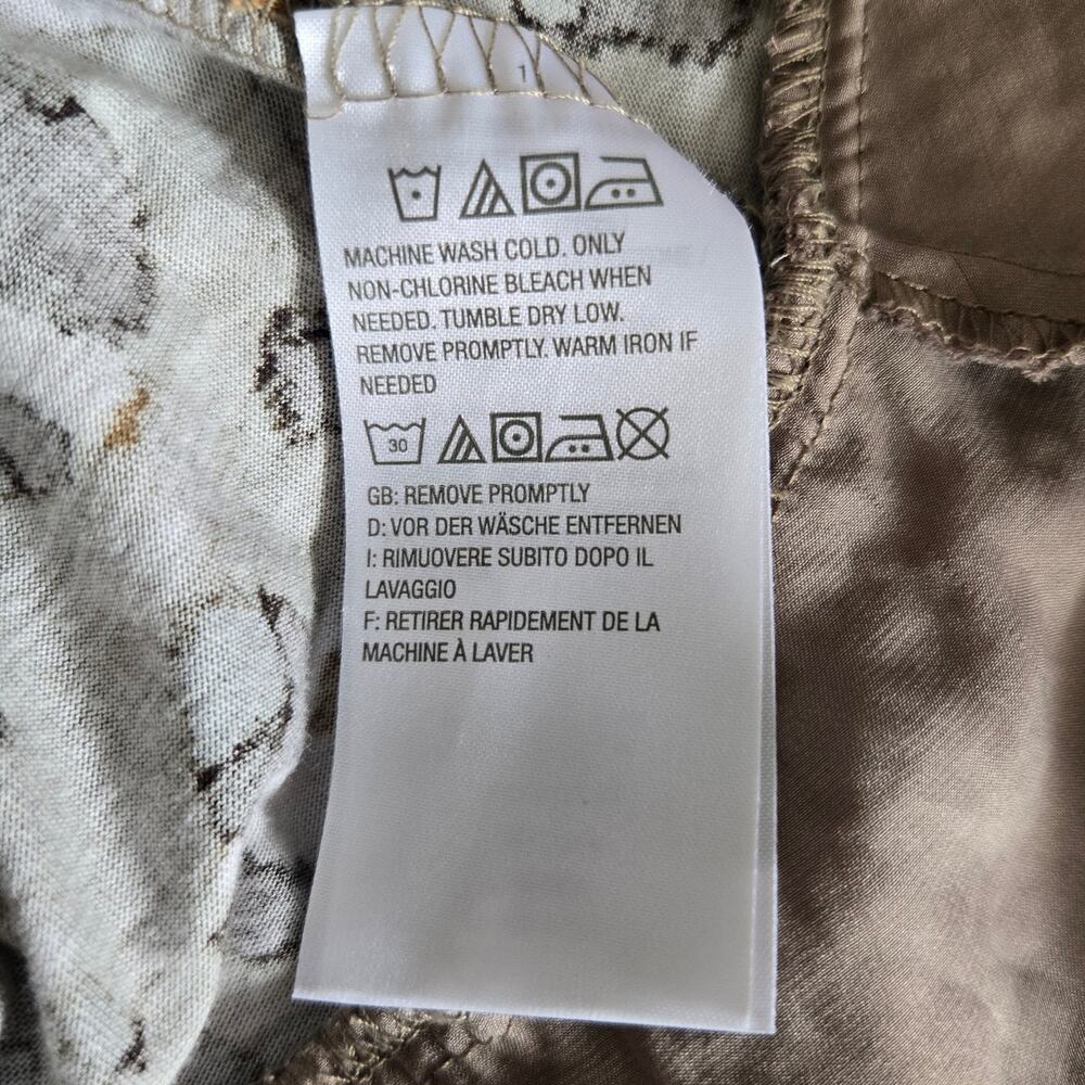 LOGO Lori Goldstein Casual Long Sleeve Top Animal Print Basics Womens Plus 2X - Picture 13 of 13